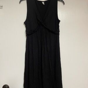 Maternity Black Sleeveless Dress (S)